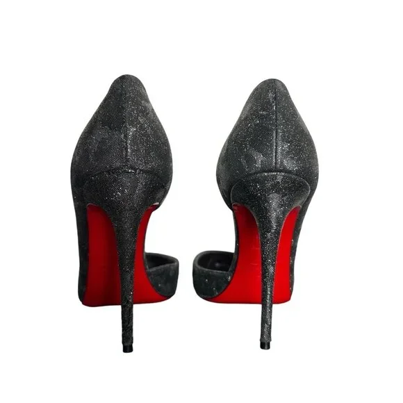 Christian Louboutin Leopard Black Heels - Picture 6 of 12